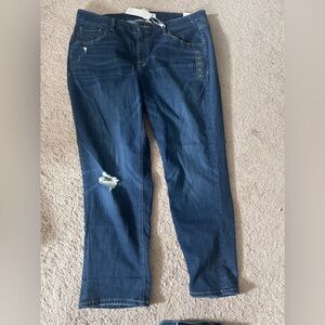 Lane Bryant NWT high rise straight crop size 20w with essential stretch.